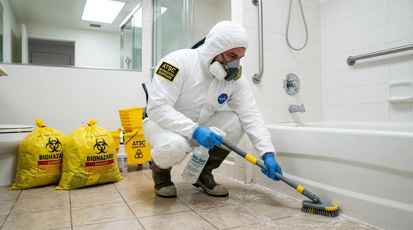 Decontamination equipment deployed for Blood Cleanup in Lehi